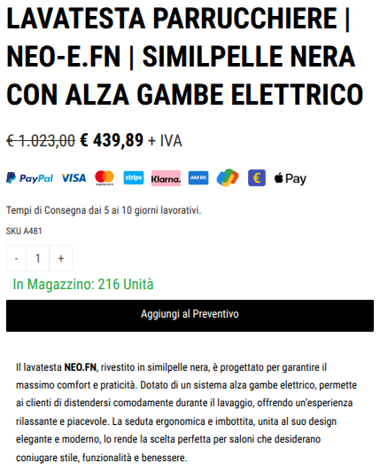 Magazzino PBI – Professional By Import